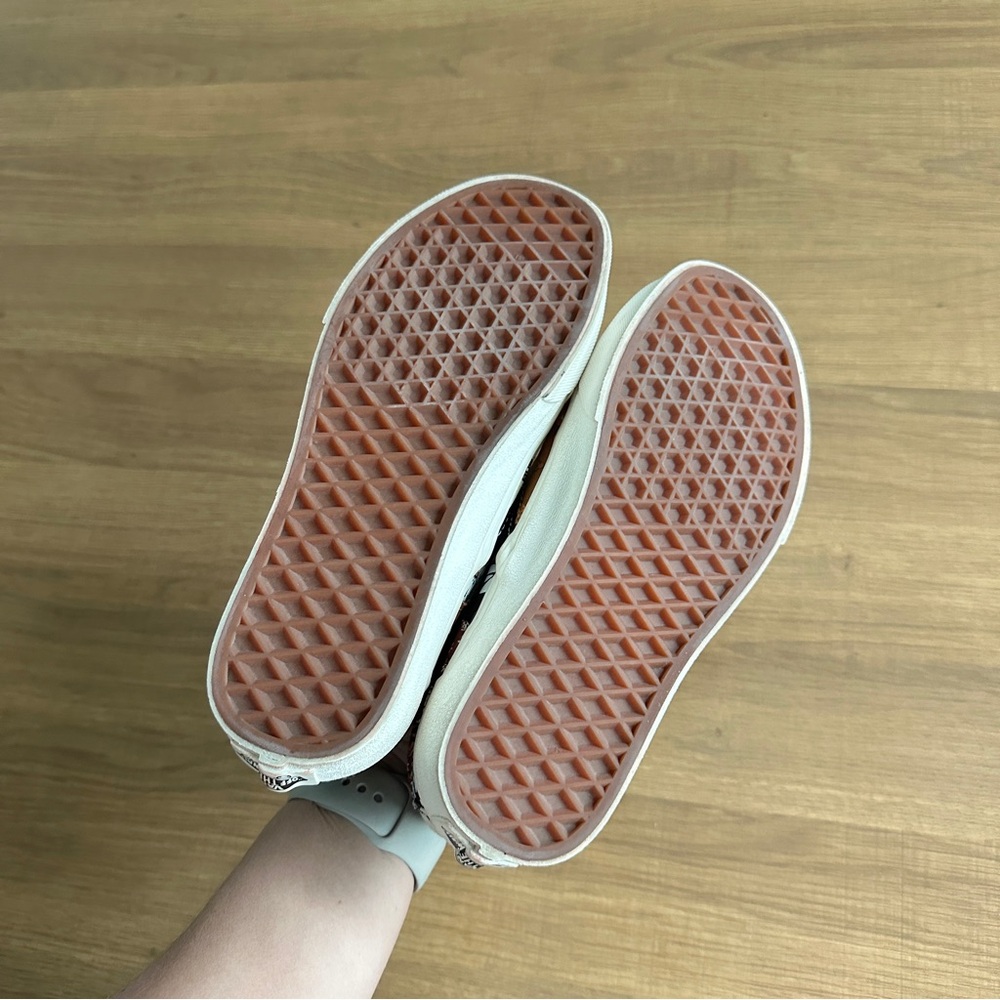 Vans Classic Slip-Ons in Tiger Patchwork Print - Picture 6 of 10